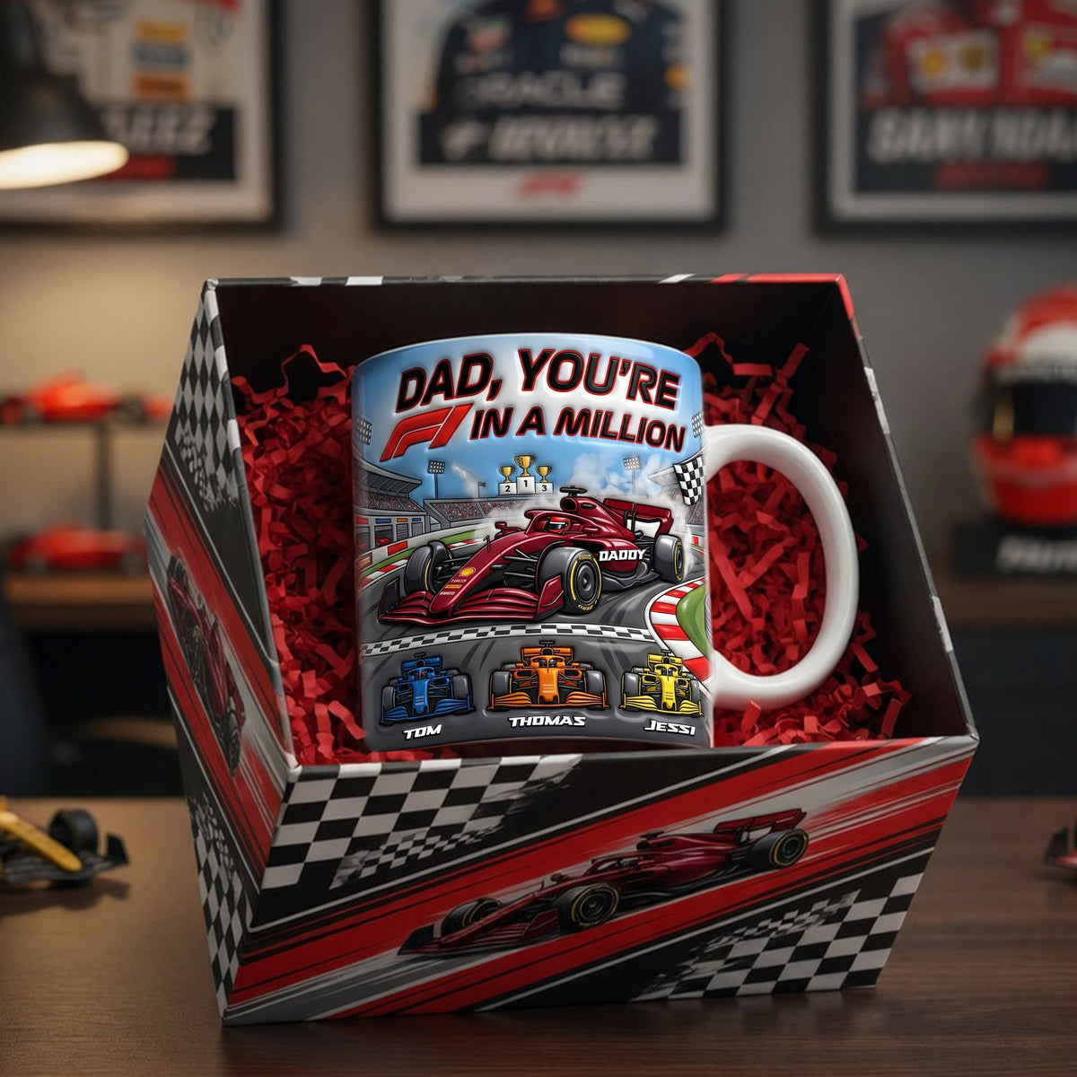 Dad, You’re In A Million Magic Coffee Mug - Personalized Gifts For Dad 096nalu080626