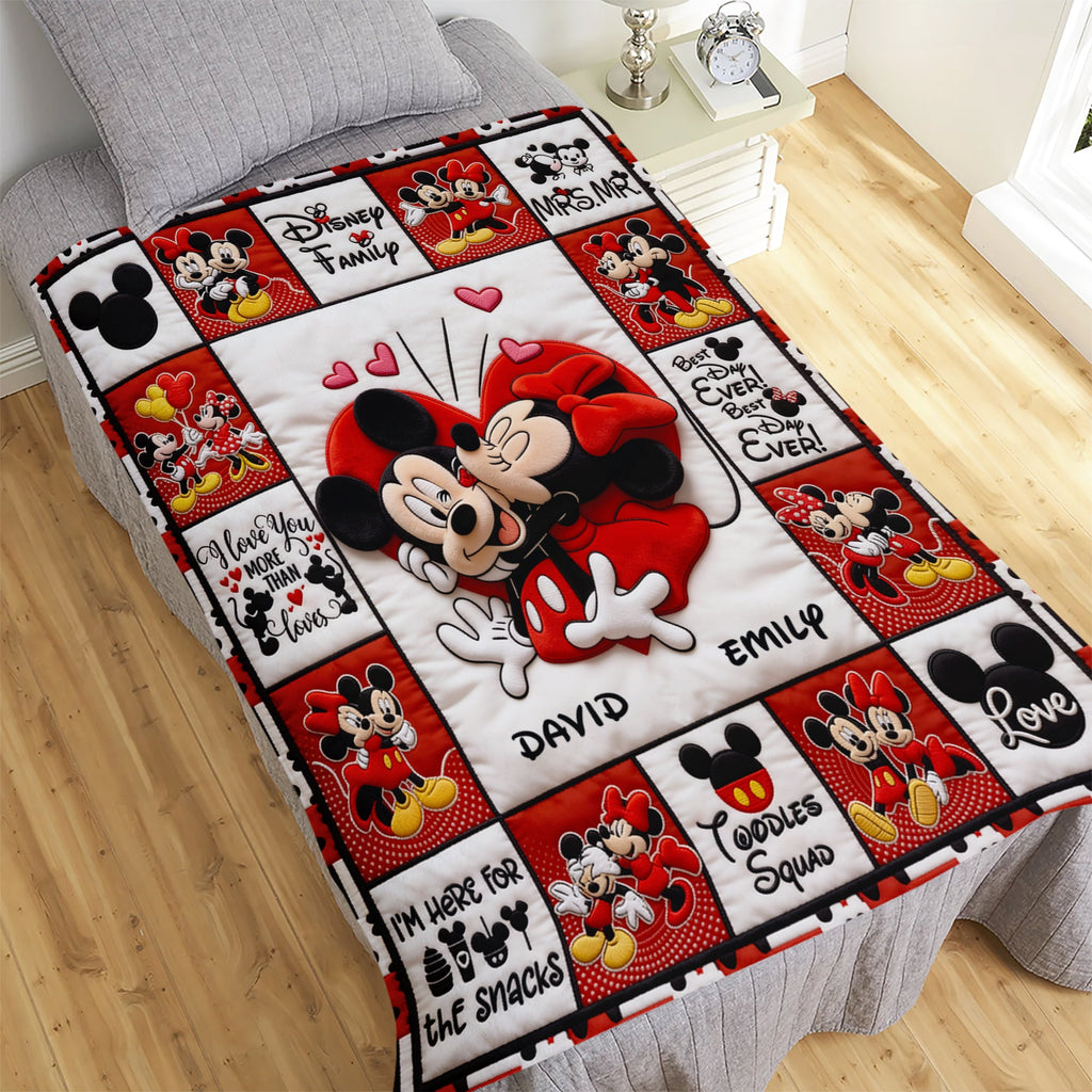 Sweet Couple Blanket - Personalized Gifts For Couples 03paqn010726