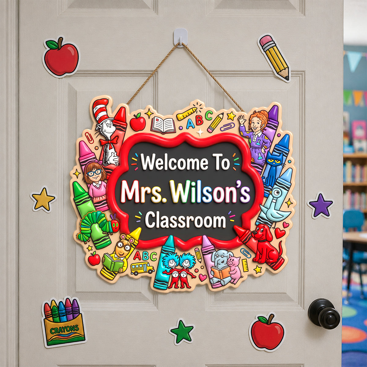 Classroom Decor Acrylic Sign - Personalized Gifts For Teachers 02NADH040726