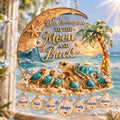 Mother Turtle And Baby Suncatcher  - Personalized Gifts For Mom 06TOMG200326