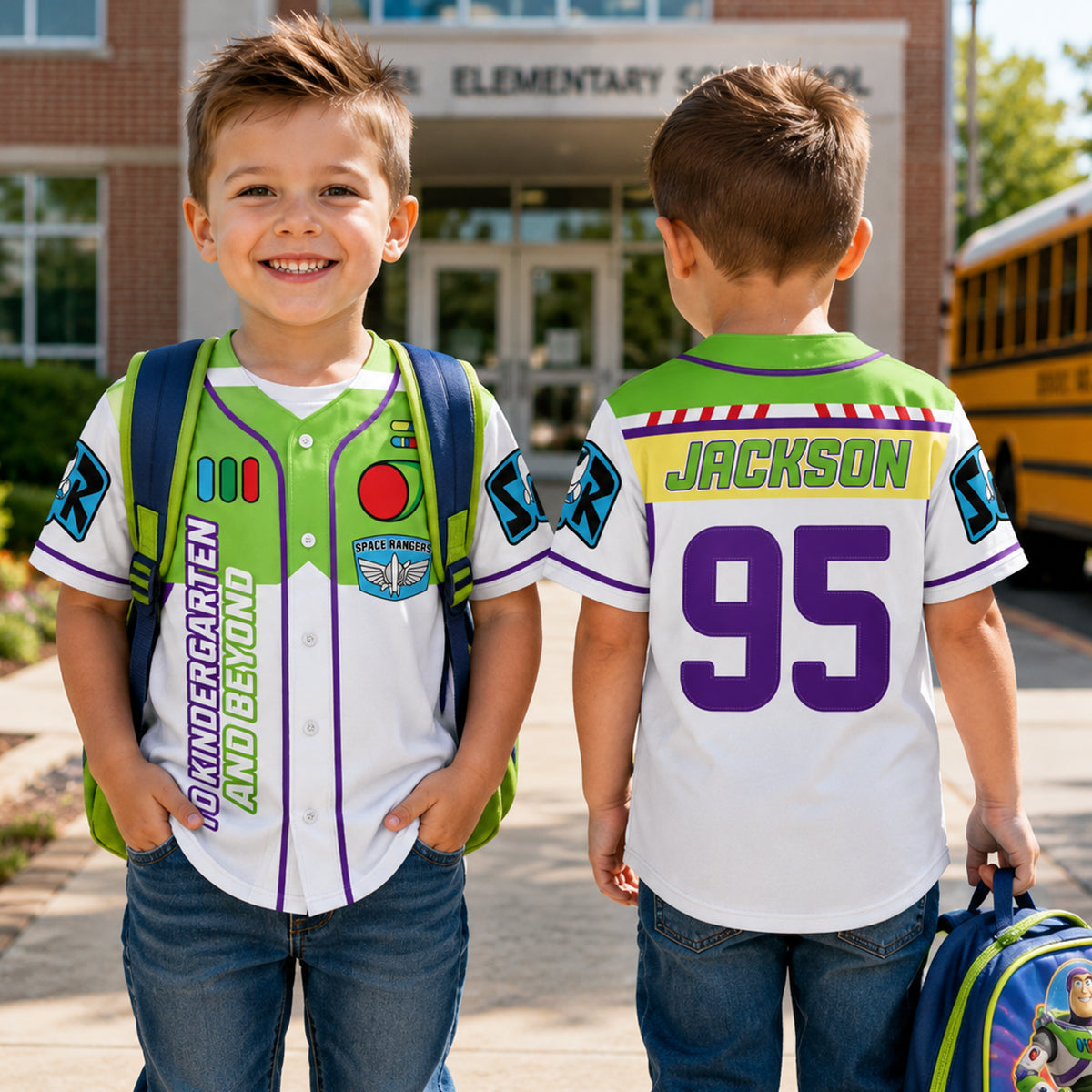 Back To School Baseball Jersey - Personalized Gifts For Kids 02NADT220626