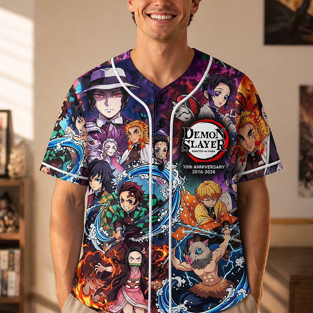 Anniversary Baseball Jersey - Personalized Gifts 01QHDT120626