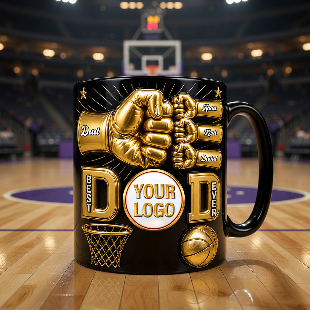 Best Dad Ever Magic Mug - Personalized Gifts For Dad 036naqn080626