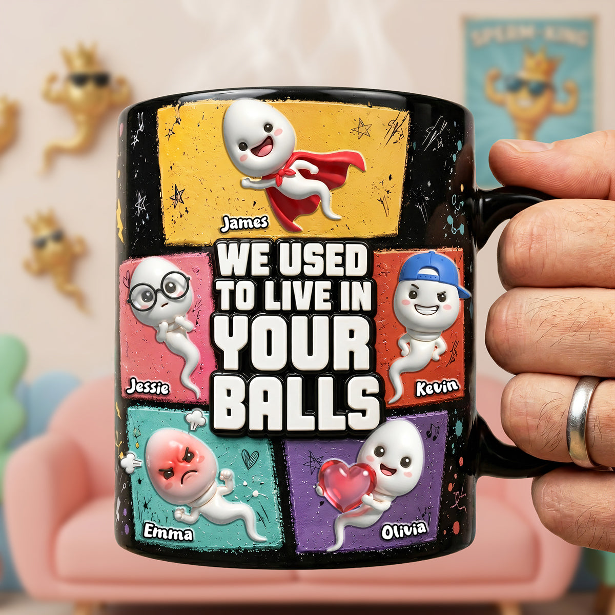 Funny Sperm Magic Mug - Personalized Gifts For Dads 03nata130526