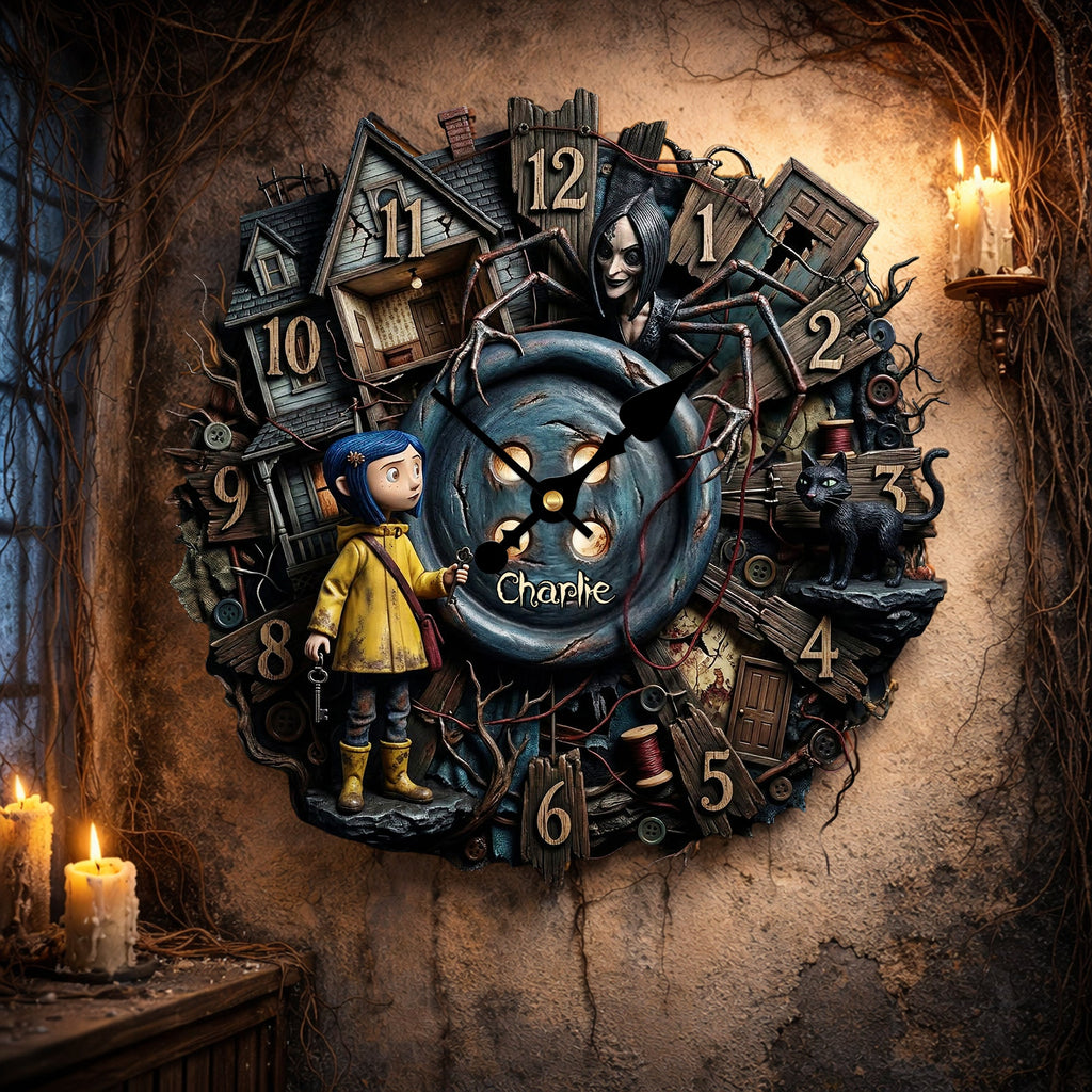 Nightmare Hanging Wall Clock - Personalized Gifts 02palu190326