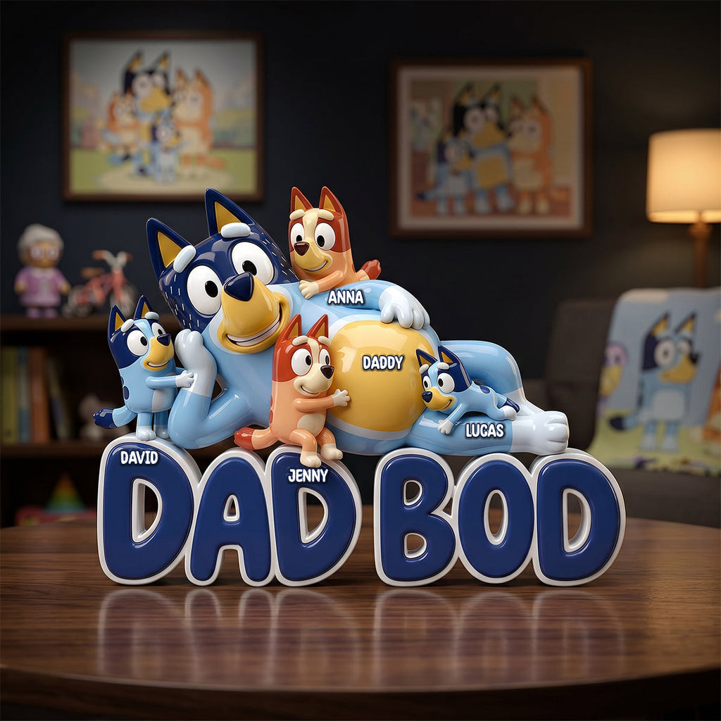 Dad Bod Acrylic Plaque - Personalized Gifts For Dads 02ohtn070526