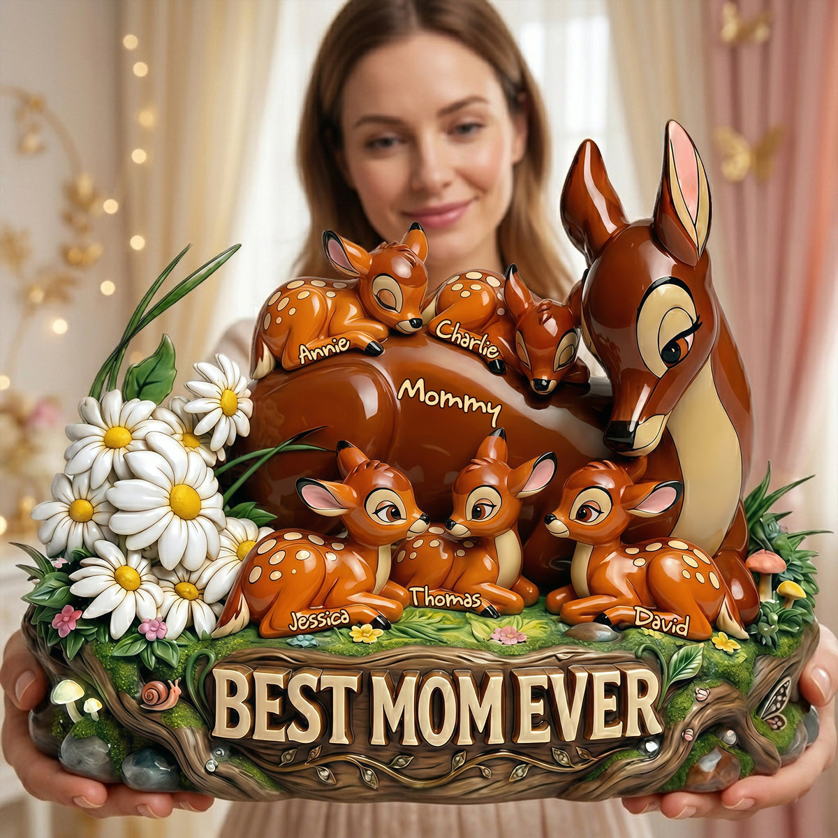 Best Mom Ever Acrylic Plaque - Personalized Gifts For Mom 02TYLU300326