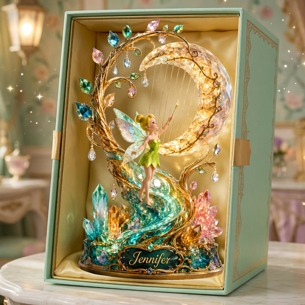Enchanted Fairy Acrylic Plaque – Personalized Gifts 02halu070726
