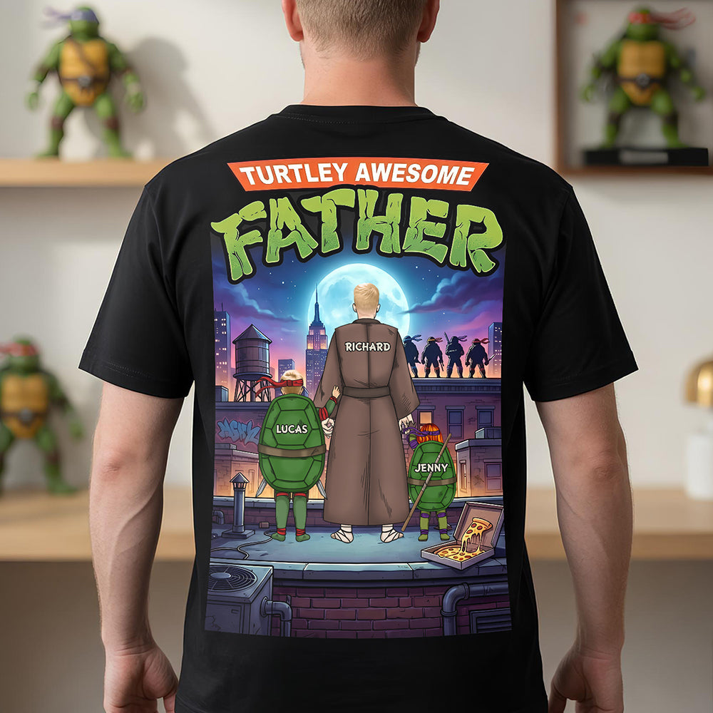 Awesome Father Shirt - Personalized Gifts For Dads 01nadt010526