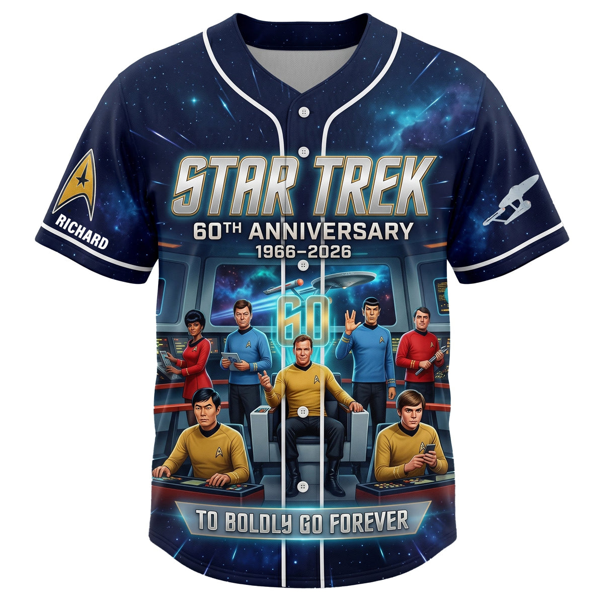 60th Anniversary Baseball Jersey - Personalized Gifts For Cosmic Lovers 03tyqn120626