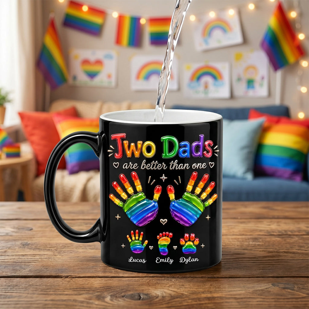 LGBTQ+ Family Magic Mug - Personalized Gifts For Pride Month Magic Mug 02PADH260526