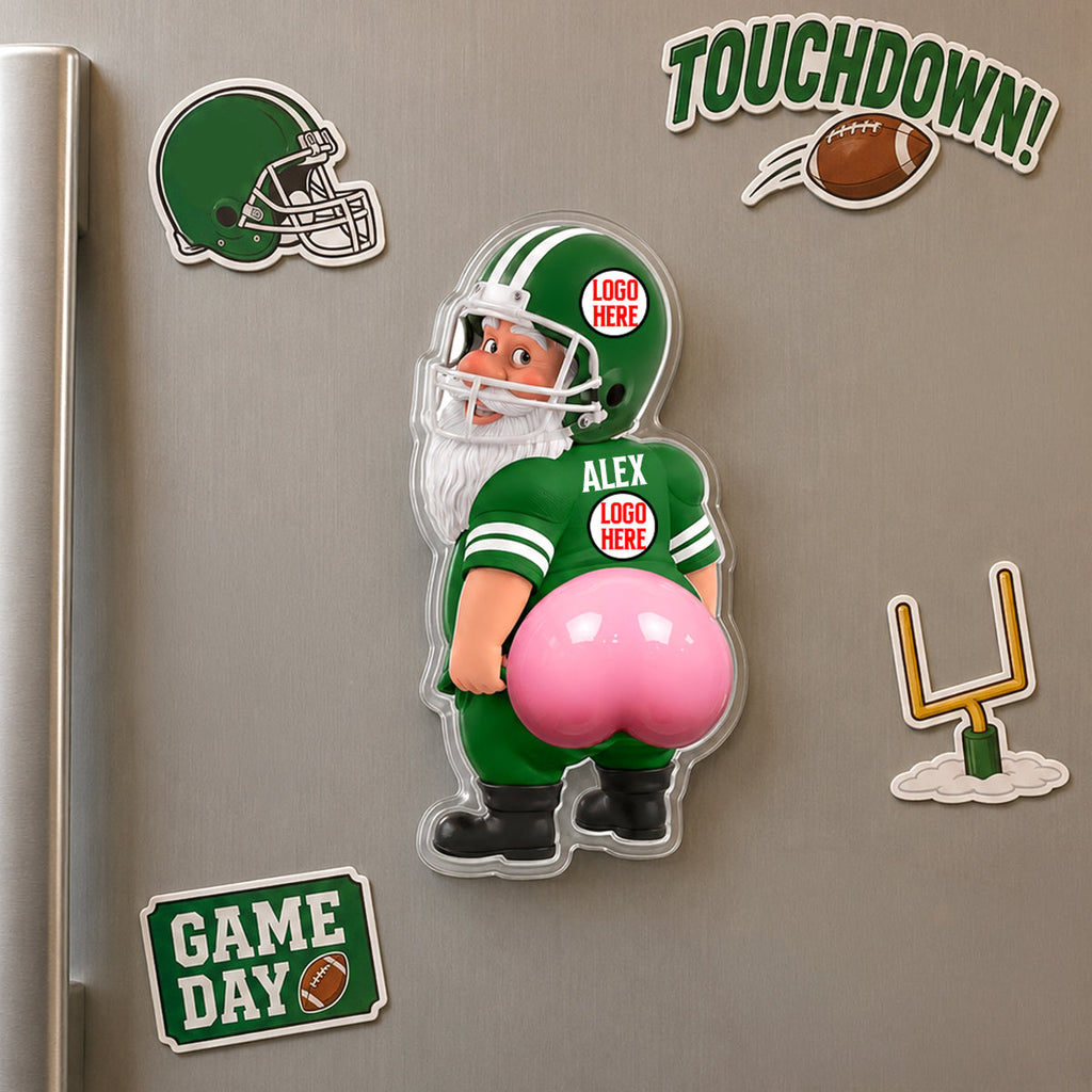 Seasonal Gnome Fridge Magnet - Personalized Gift For Sport Lovers 03OHDH030726