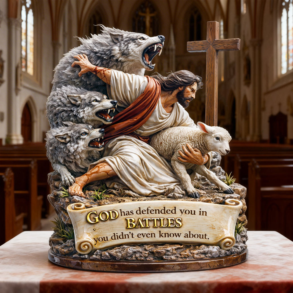 Strength Through Christ Acrylic Plaque - Gifts For Christian 03HULU280226