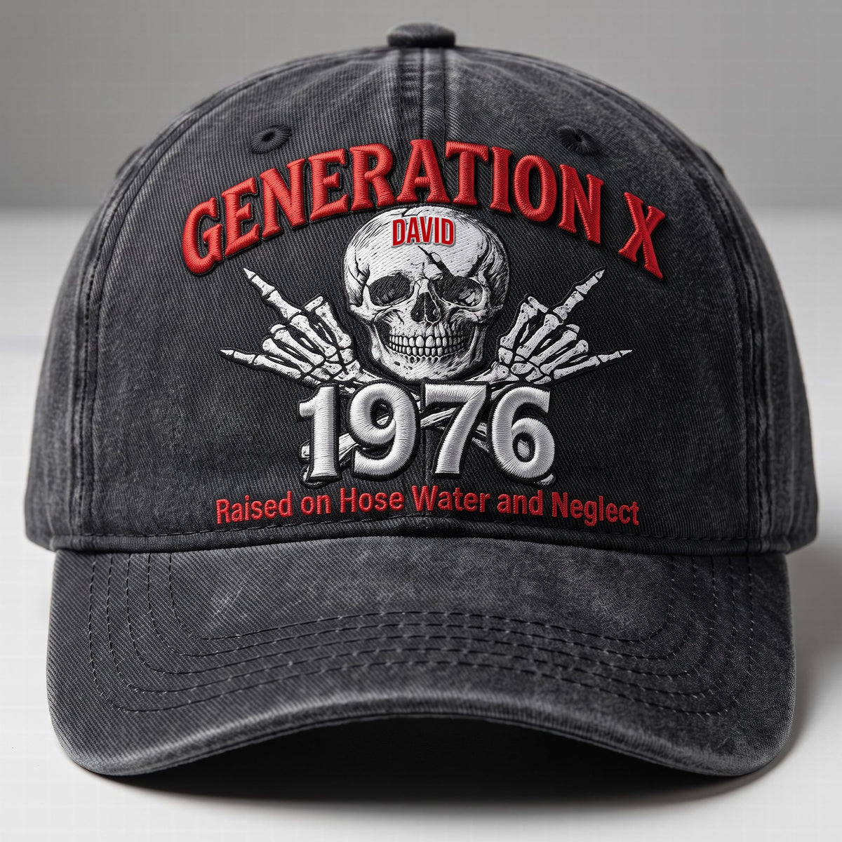 Vintage Generation X Personalized Classic Cap 02NAQN300626