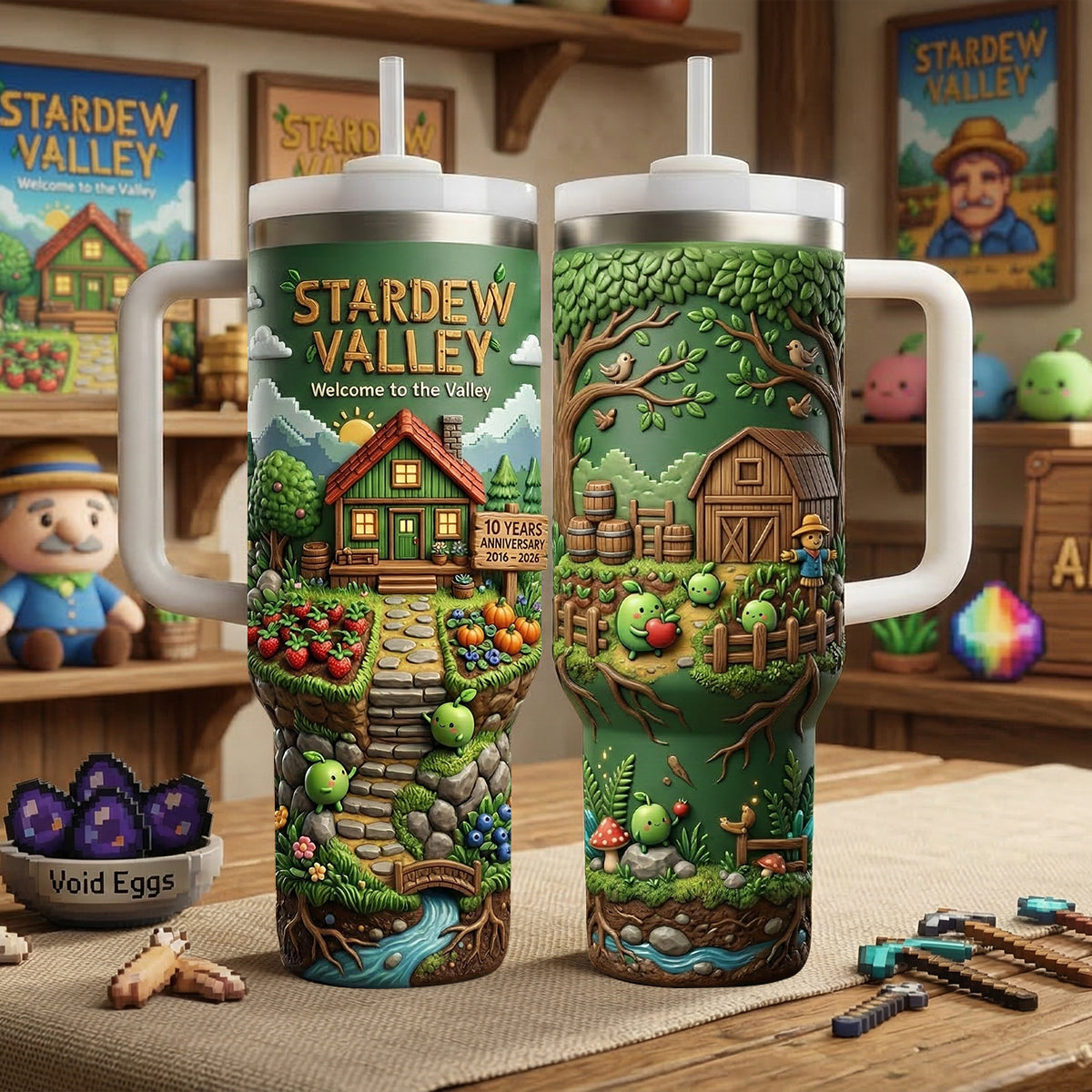 10 Years Anniversary Game Lovers 40oz Tumbler - Personalized Gifts For Gamers 05patn180326