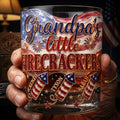Firecrackers Drinking Glass - Personalized Gifts For Grandpas 052padt300526