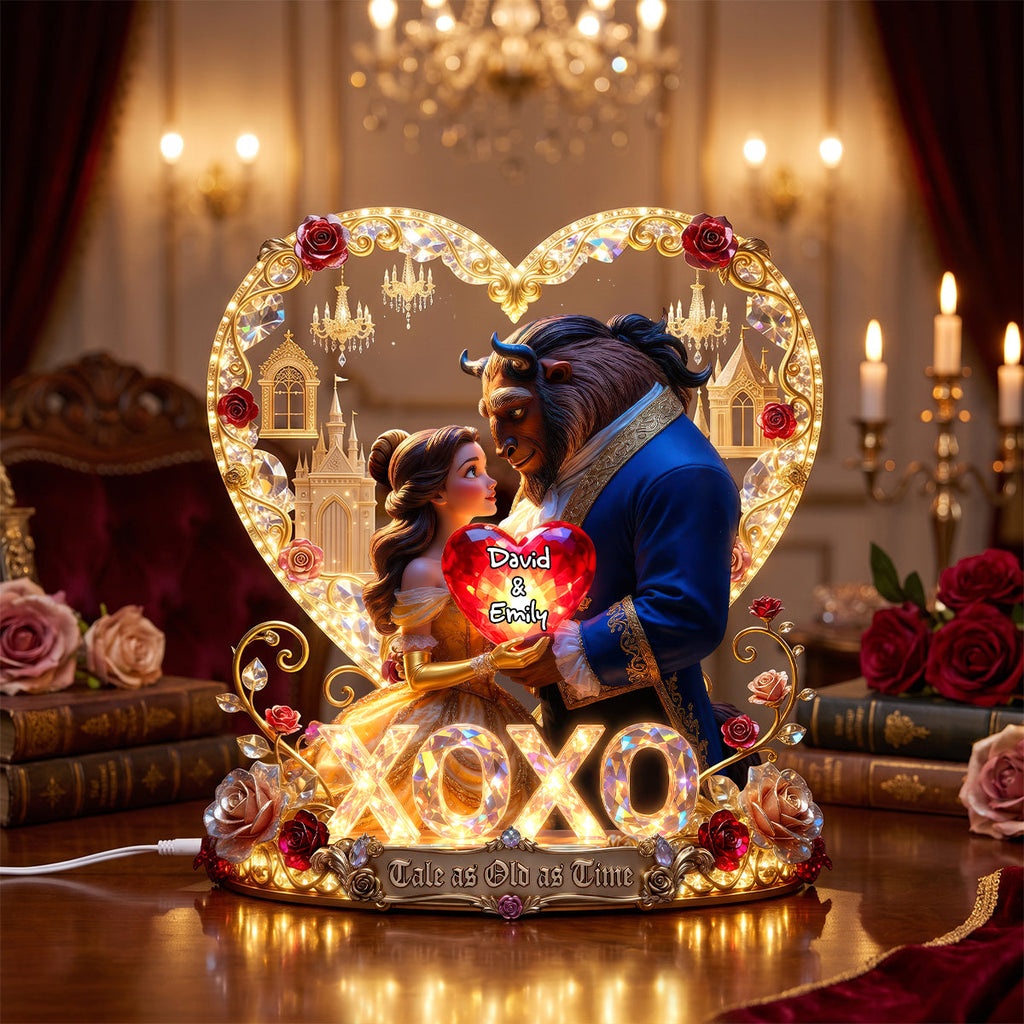True Love Heart Light Box - Personalized Gifts For Couples 02padh250626