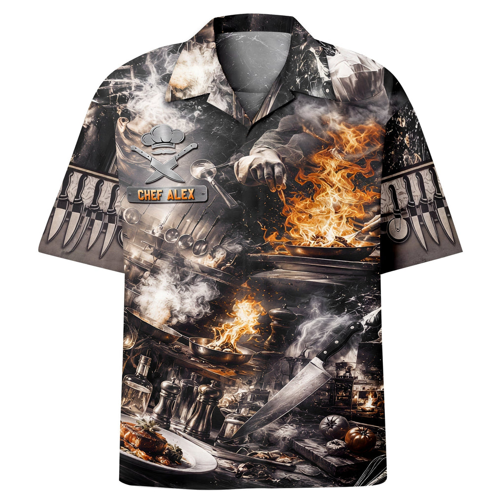 Culinary Genius Hawaiian Shirt - Personalized Gifts For Chef 01QHQN200626