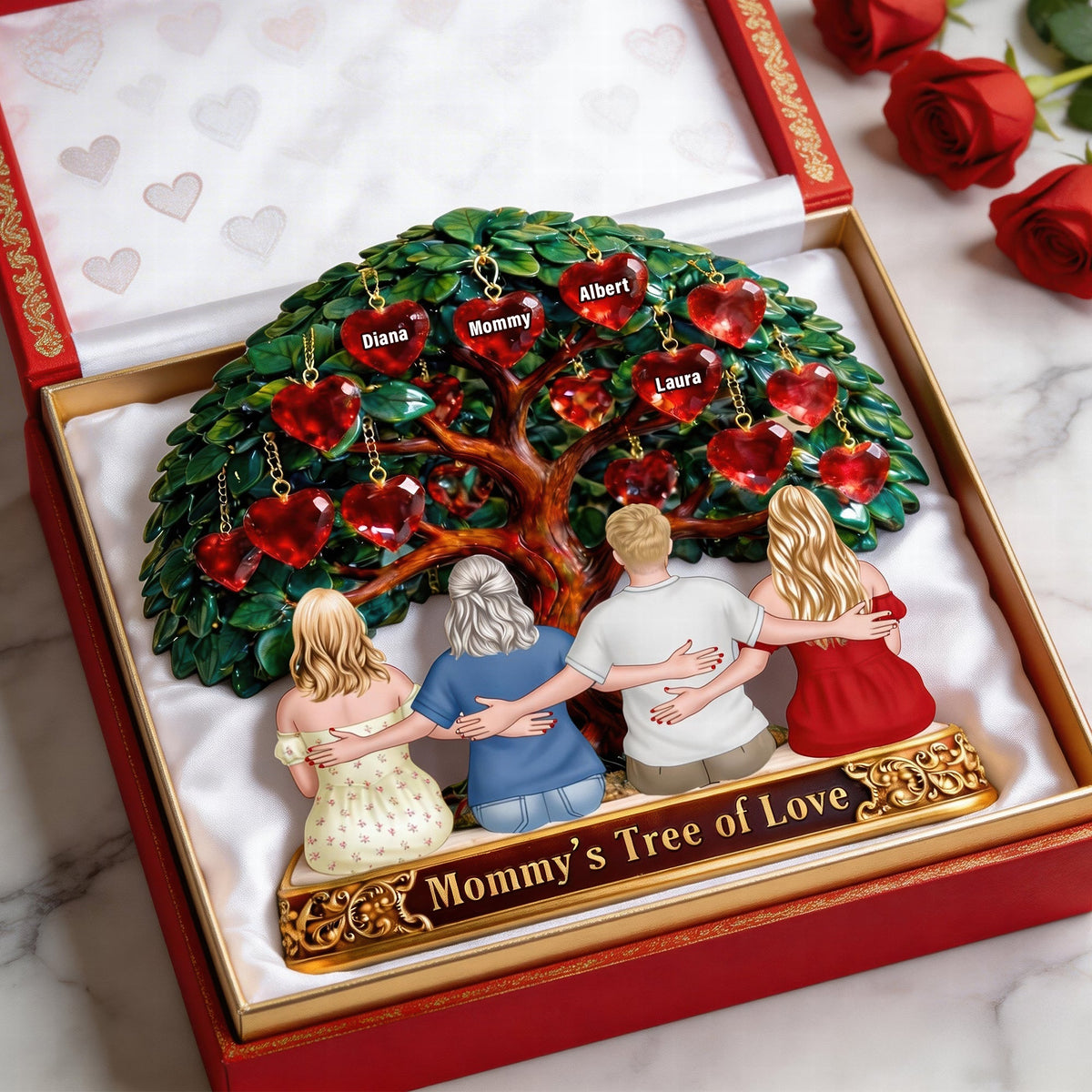 Grandma's Tree Acrylic Plaque - Personalized Gifts For Grandmas 05tyqn130326