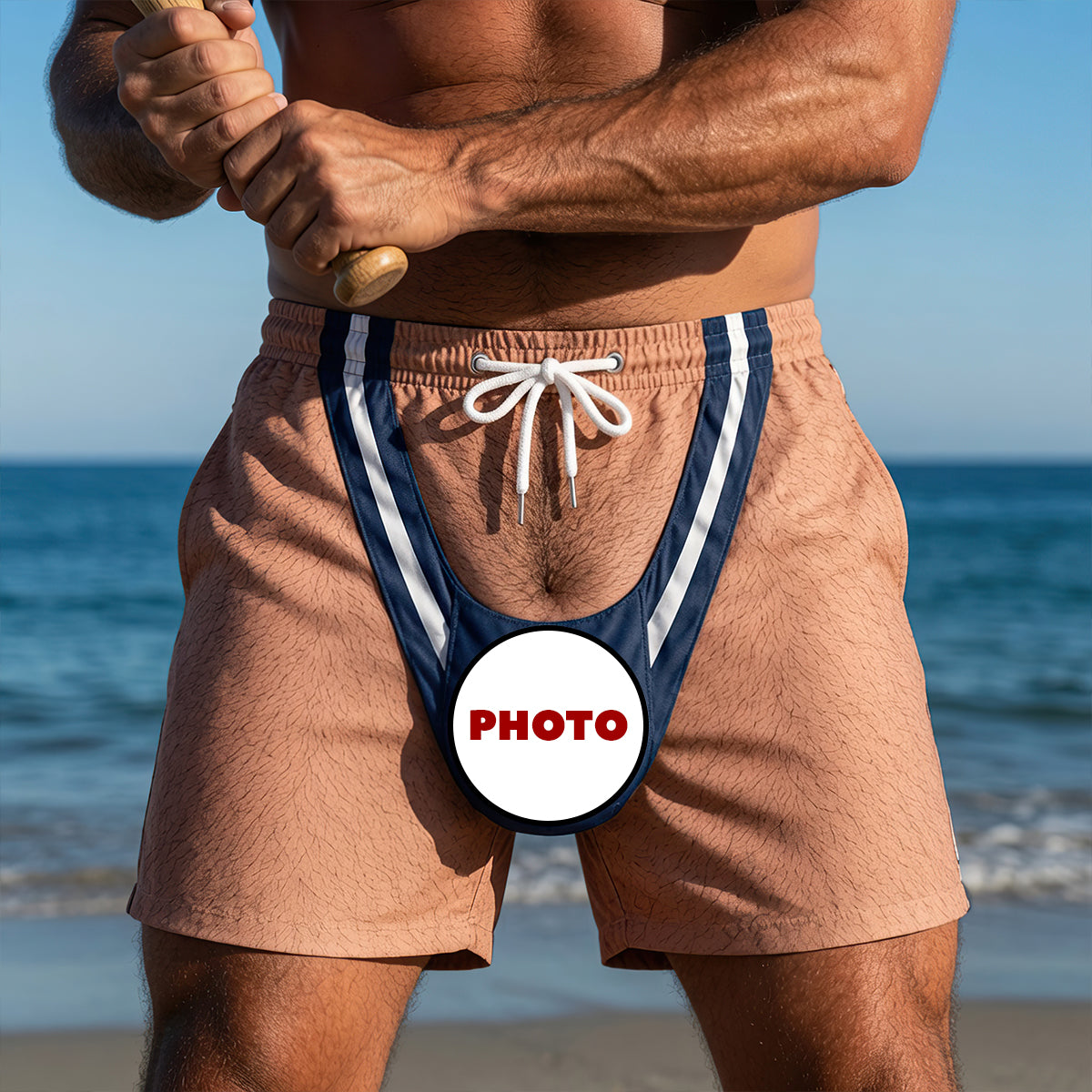 Personalized Men’s Beach Shorts – Funny Baseball Gifts For Him 01hudt160726