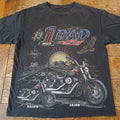 King Of The Road Motorcycle Dad Shirt - Personalized Gifts For Biker Dads 133qhdt080626
