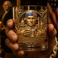 Bold & Memorable Round Glass - Personalized Anniversary Gifts 02HUDT120626