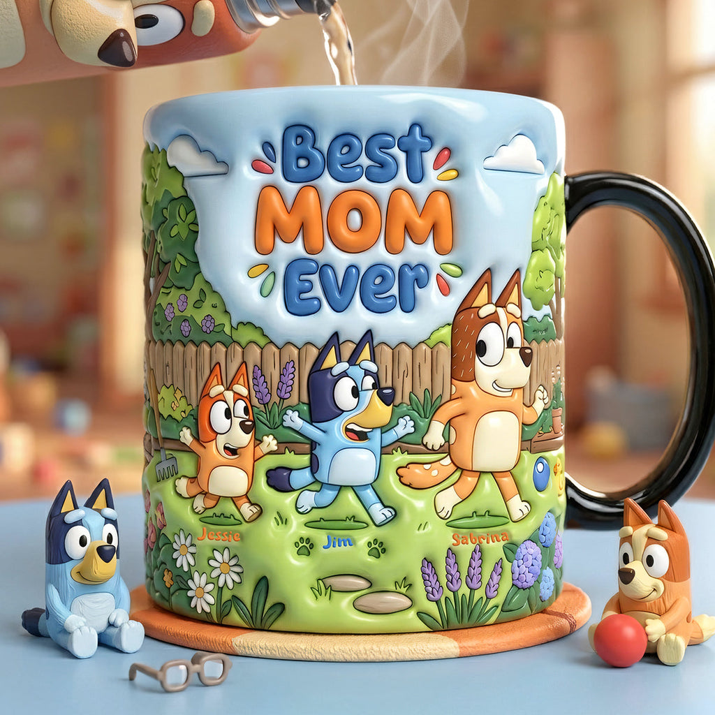 Best Mom Ever Magic Coffee Mug - Personalized Mother's Day Gifts 02NATA090426