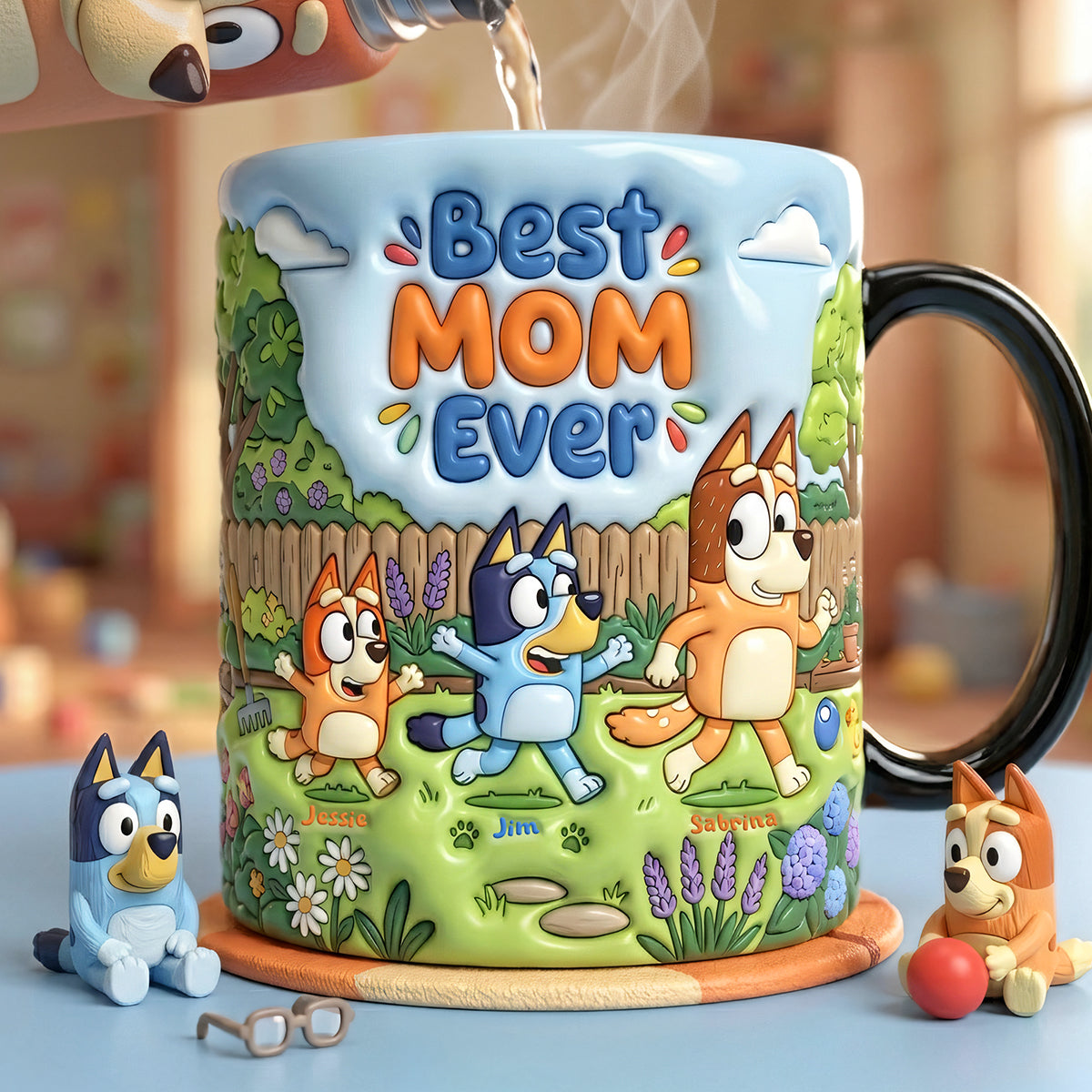 Best Mom Ever Magic Coffee Mug - Personalized Mother's Day Gifts 02NATA090426