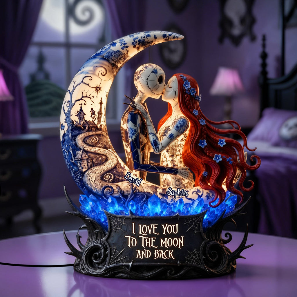 Dark Romance Couple Light Box - Personalized Gift For Couples 05TYLU290526