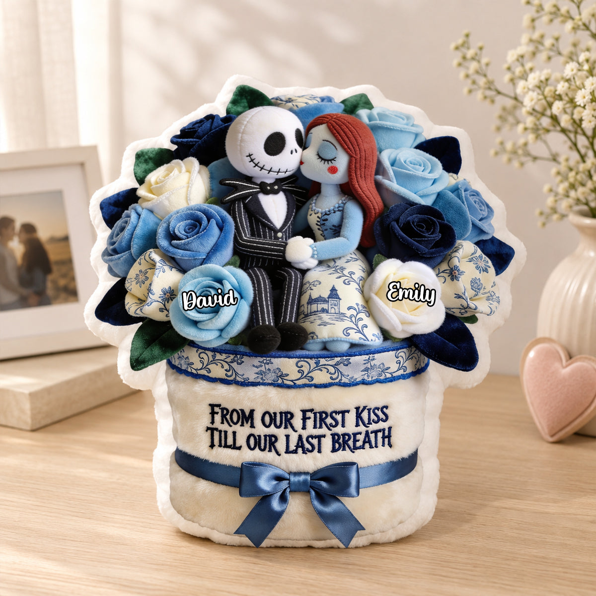 From Our First Kiss Till Our Last Breath Pillow - Personalized Gifts For Couple 01pgdh150726
