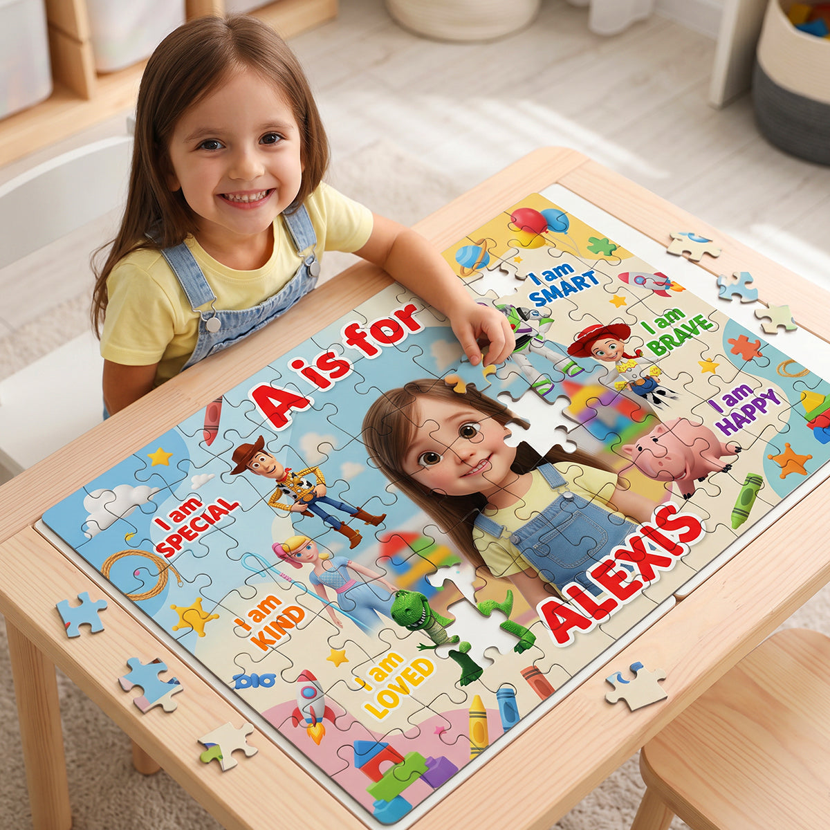 Custom Photo Jigsaw Puzzle - Personalized Gifts For Kid 02nata060726