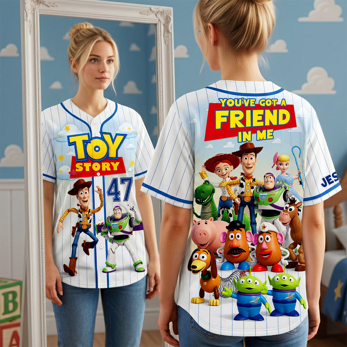 Childhood Memories Jersey - Personalized Gifts 01NATA200626