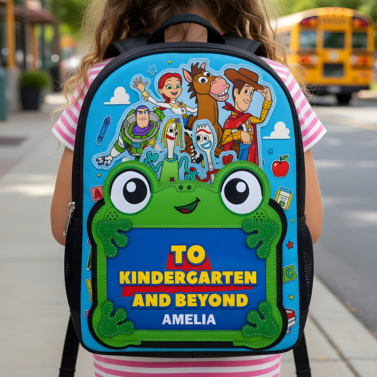 Back To School Kids Backpack - Personalized Gifts For Kids School Bag 05NADT160626