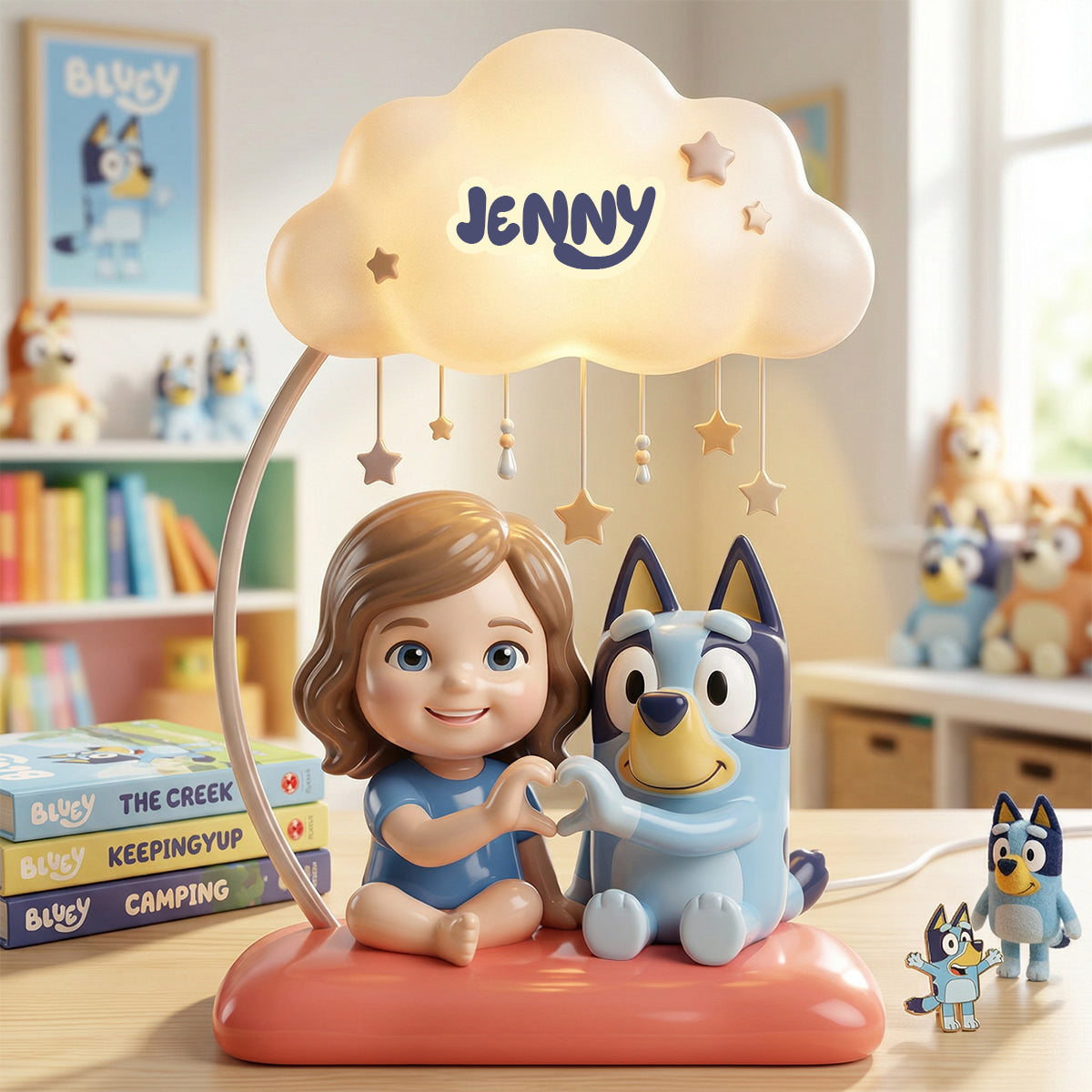 Lovely Floating Cloud Light Box - Custom Photo Gifts For Kids 04natn020426