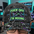 DJ Turntable Graphic Cap - Personalized Gift For Music Lovers 04NATN170326