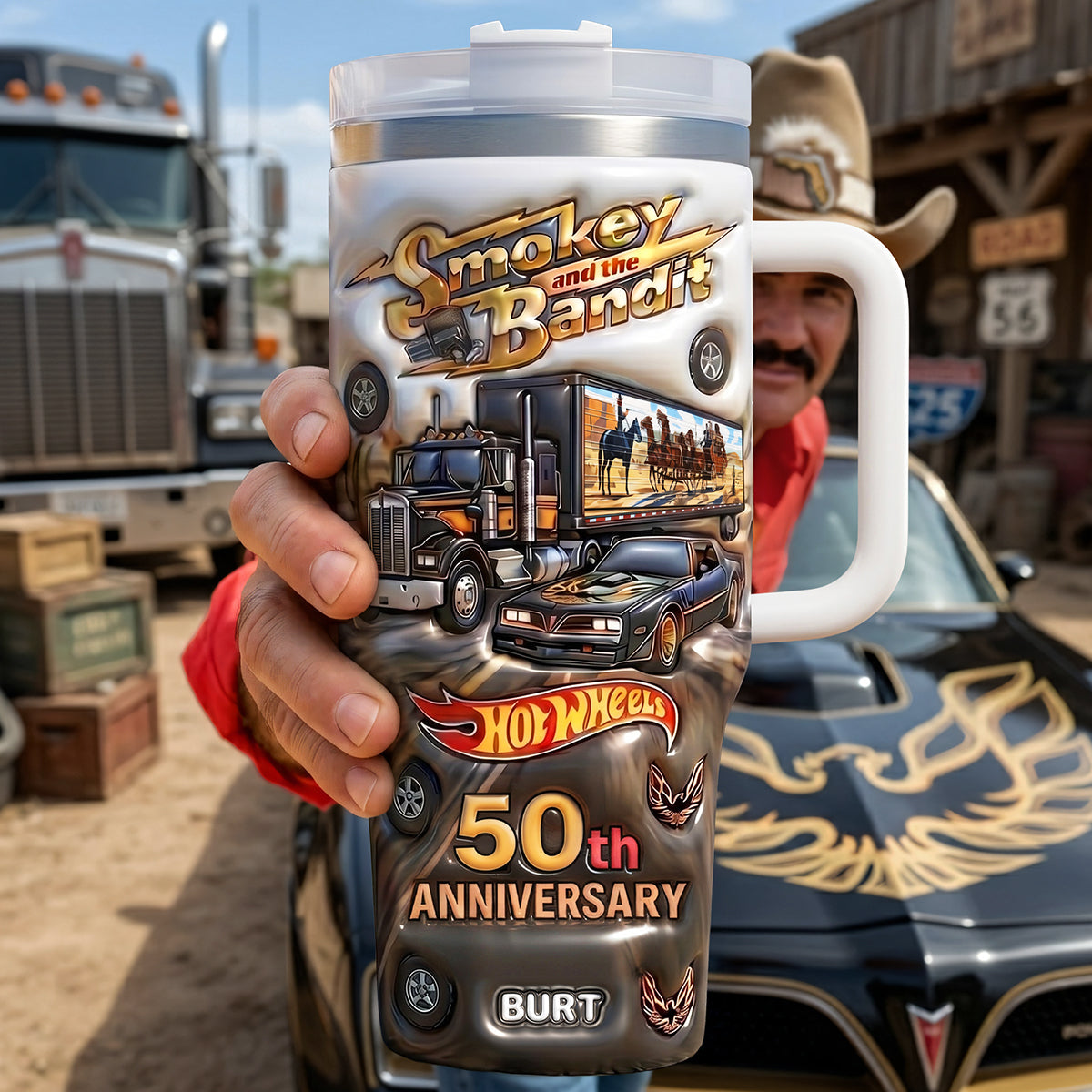 Cool 50th Anniversary Tumbler - Personalized Gifts 01tgta180526