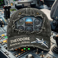 Airplane Cockpit Instrument Panel Classic Cap - Personalized Gifts For Pilot 02nadt300326