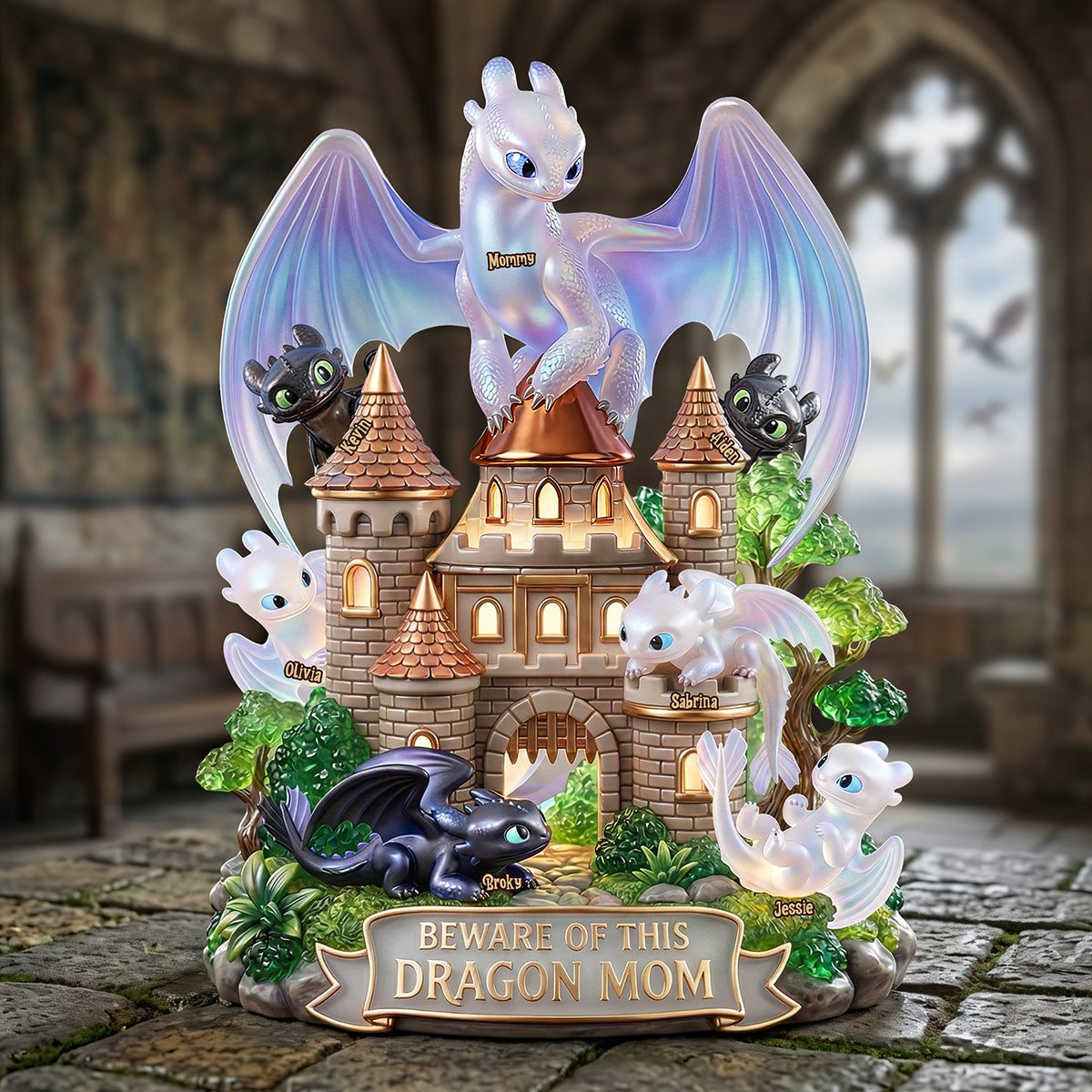 Fantasy Castle Acrylic Plaque - Personalized Gifts For Mother 02pata150426