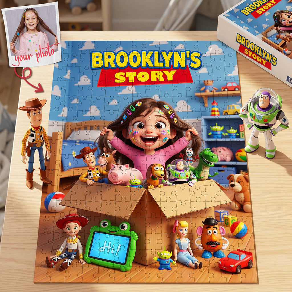 Cartoon Jigsaw Puzzle - Custom Photo Gifts For Kids 01huta260626