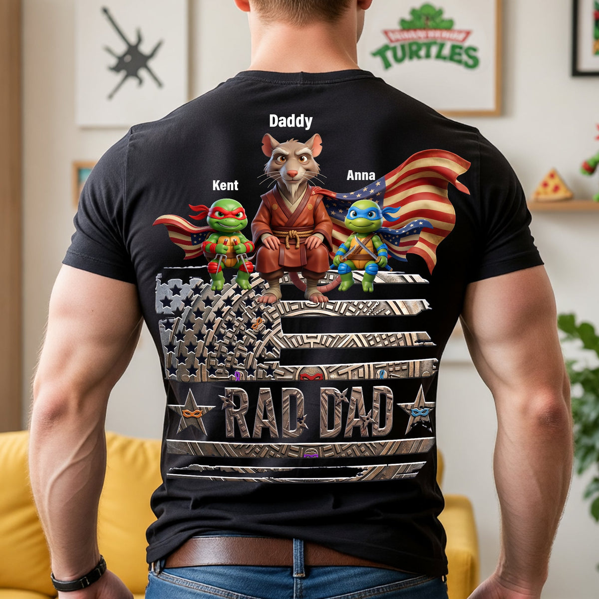 Master Dad Of Underworld Shirt, Personalized Gifts For Dads 02qhqn130526