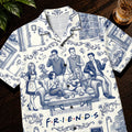 Toile de Jouy Hawaiian Shirt - Personalized Friendship Gift 02pgqn040726