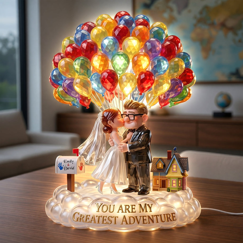 Couple Forever Acrylic Light Box Personalized Gifts For Couple 01TYQN010626