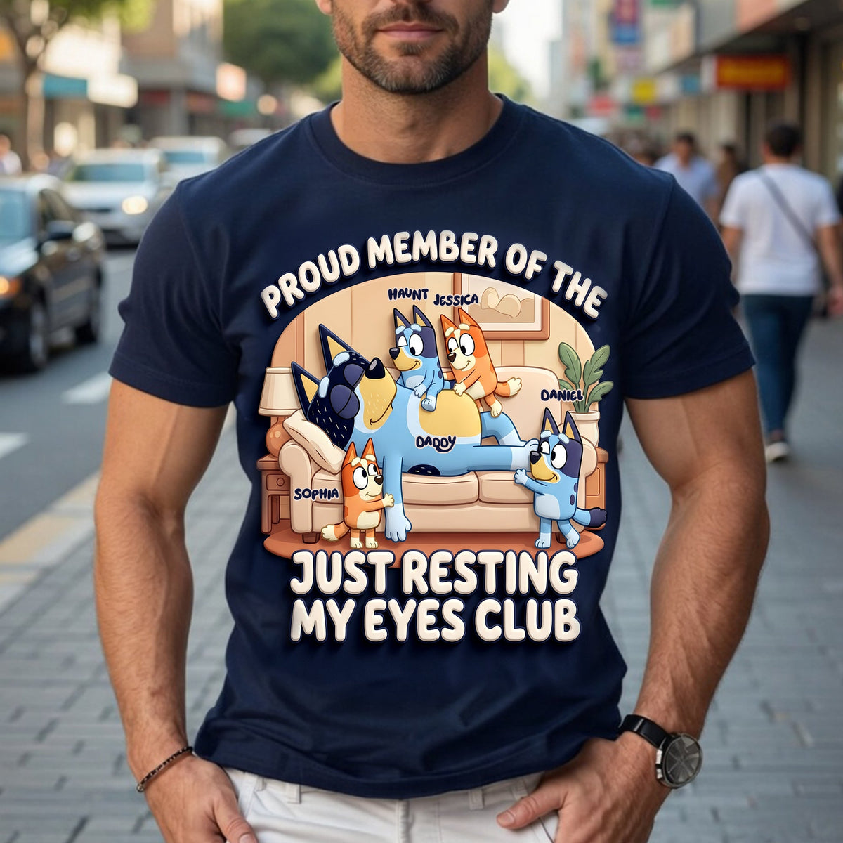 Funny Dad Life Shirt - Personalized Gift For Dad 02NALU300426