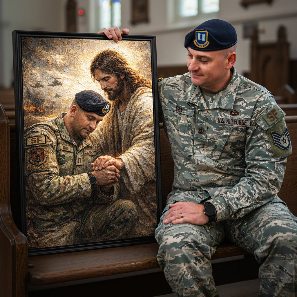 God Bless Our Veterans Poster - Custom Photo Gifts For Veterans 03tgta270326