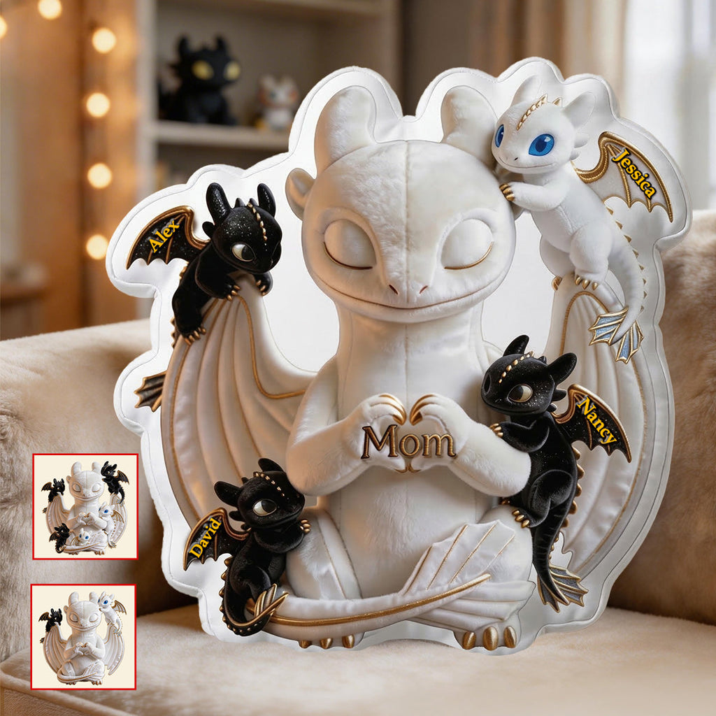 Cute Fantasy Creatures Pillow – Personalized Gifts For Mom 02tgmg130326