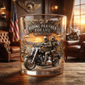 Riding Partner For Life Drinking Glass - Personalized Gifts For Couples 01tydh180626