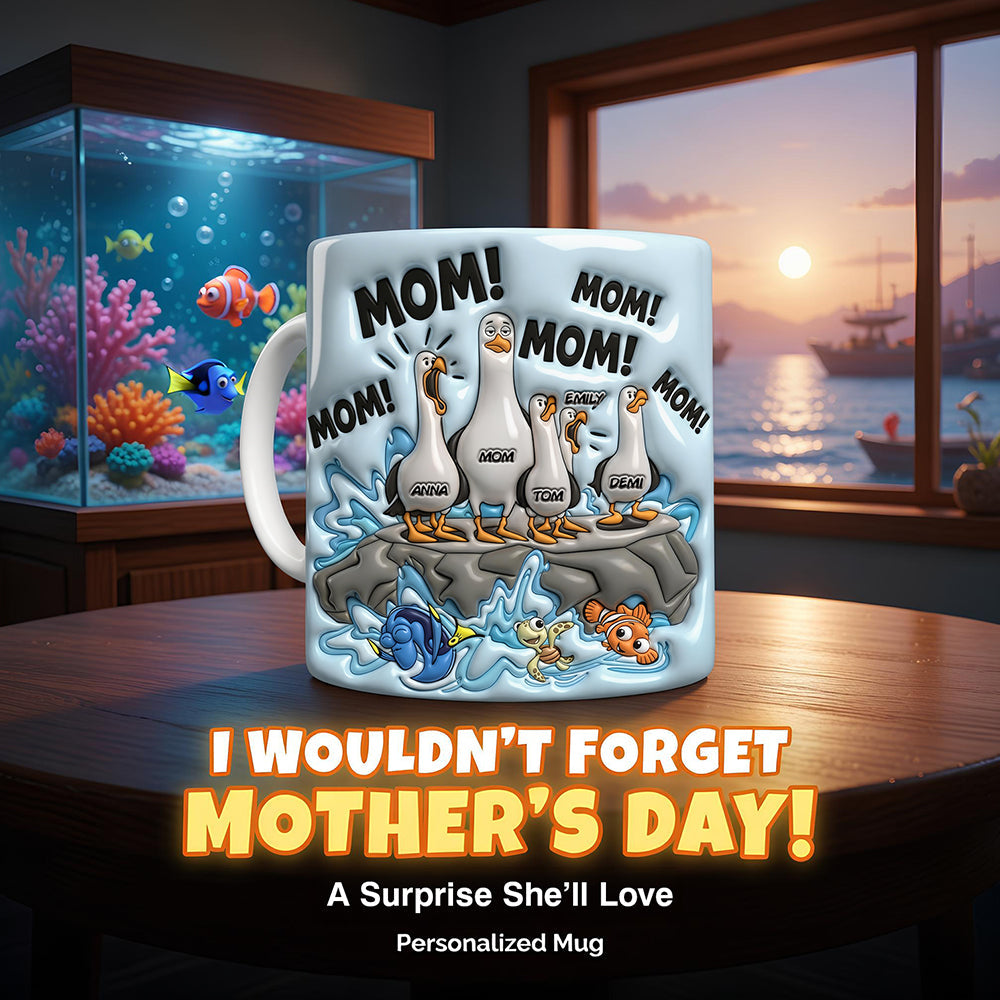 Mom! Call-Out Coffee Mug - Personalized Gifts For Mom 02NADT150426