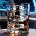 Sci-Fi Universe Round Glass - Personalized Gift For Fantasy Lovers 021TGLU150126