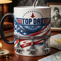 Fighter Aircraft Magic Mug - Personalized Gifts For Dads 05ohlu190526