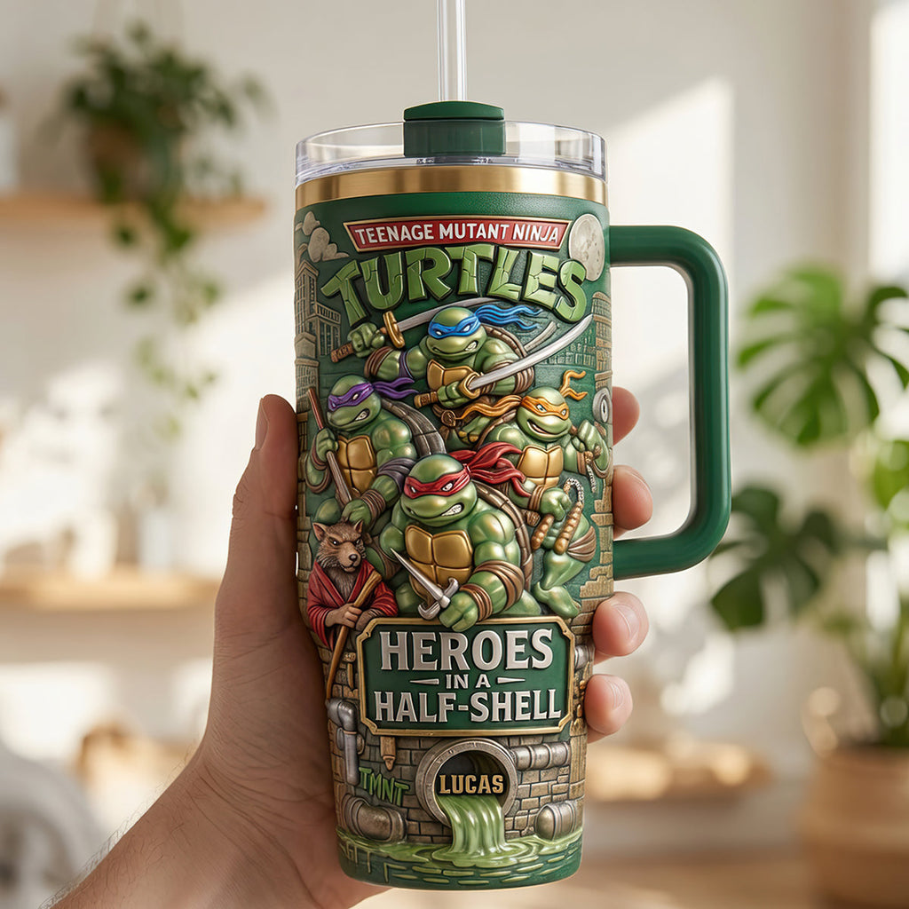 Break Out Sewer 40oz Tumbler With Handle, Personalized Gifts 04qhdt030726